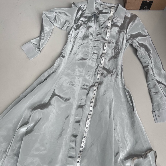 Vintage Donna Karan silk dress as seen on Vogue Meryl Streep! Custom dress large - Picture 7 of 9